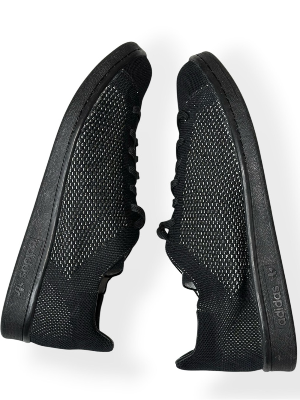 ADIDAS Stan Smith Primeknit Shoes, Black, US12 (Men’s) - Picture 4 of 12